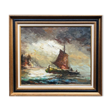 Bernard "North Sea". Oil on canvas.