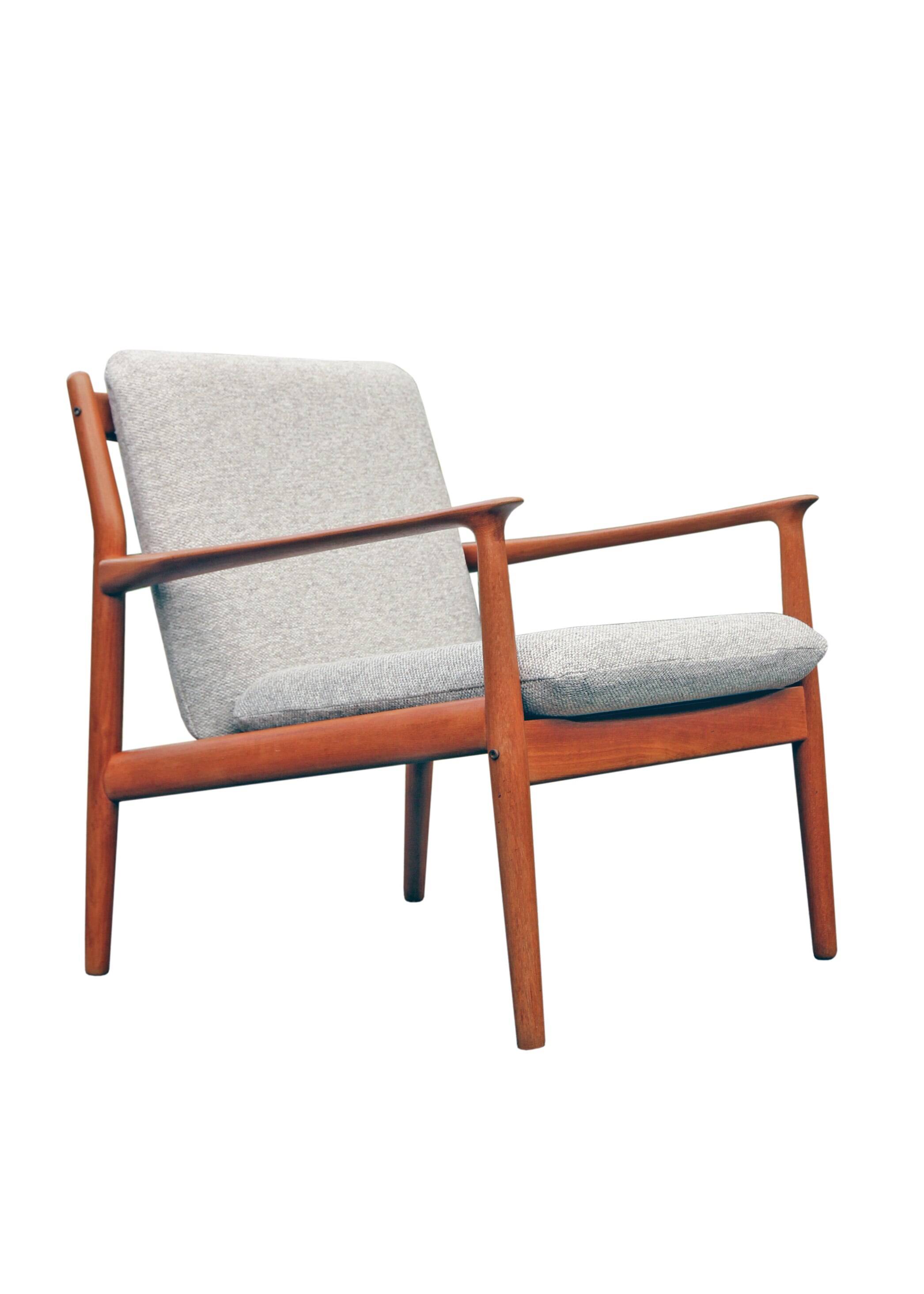 Scandinavian armchair, Svend Age Eriksen, Glostrup Mobelfabrik, 1963