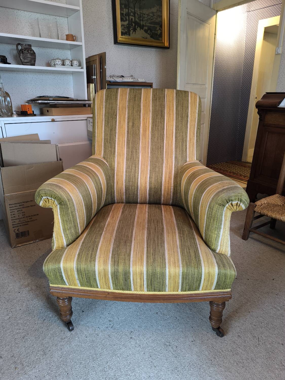 Vintage English armchair