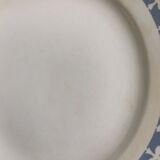 4 plates Terre de Fer Saint Amand and Hamage model "Chicory Williot"