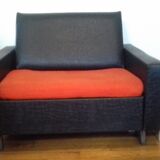 Armchair 60s 70s convertible