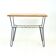 Table basse avec base en métal, Tchécoslovaquie années 1960