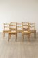 7 chaises de salle à manger Henning Kjærnulf
