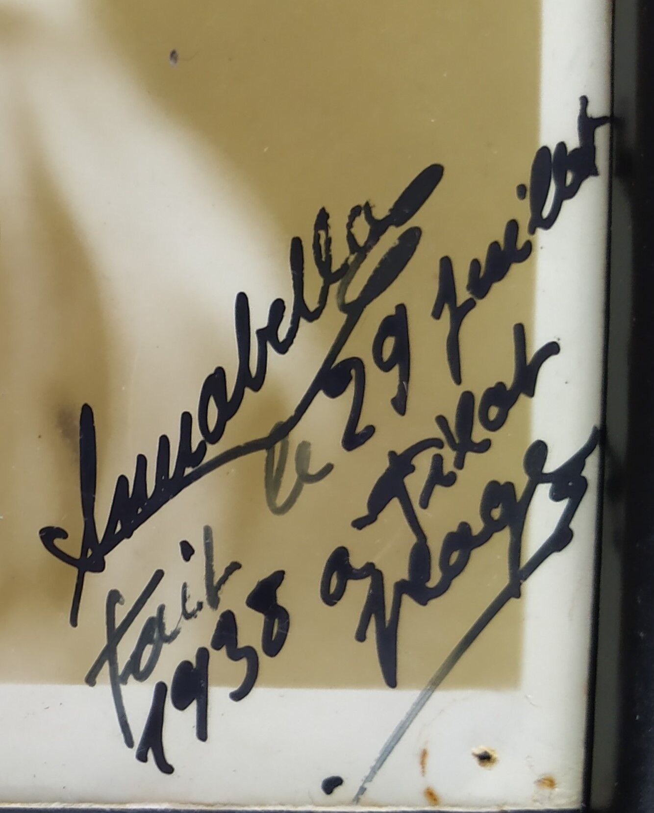 Original Autographed Photograph of "Annabella" 1938