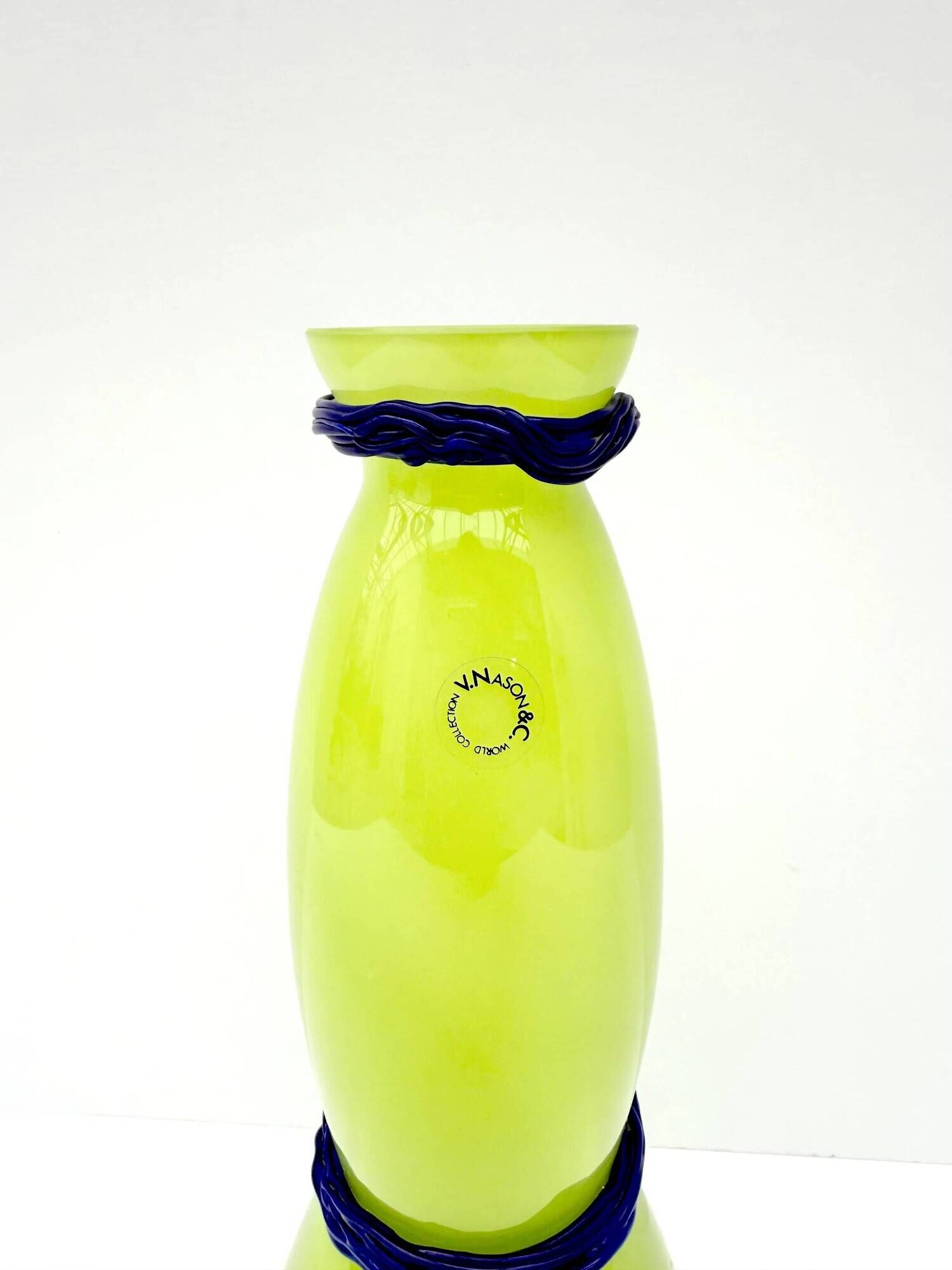 Bottle by Vincenzo Nason & Cie in Murano glass, Italy 1980