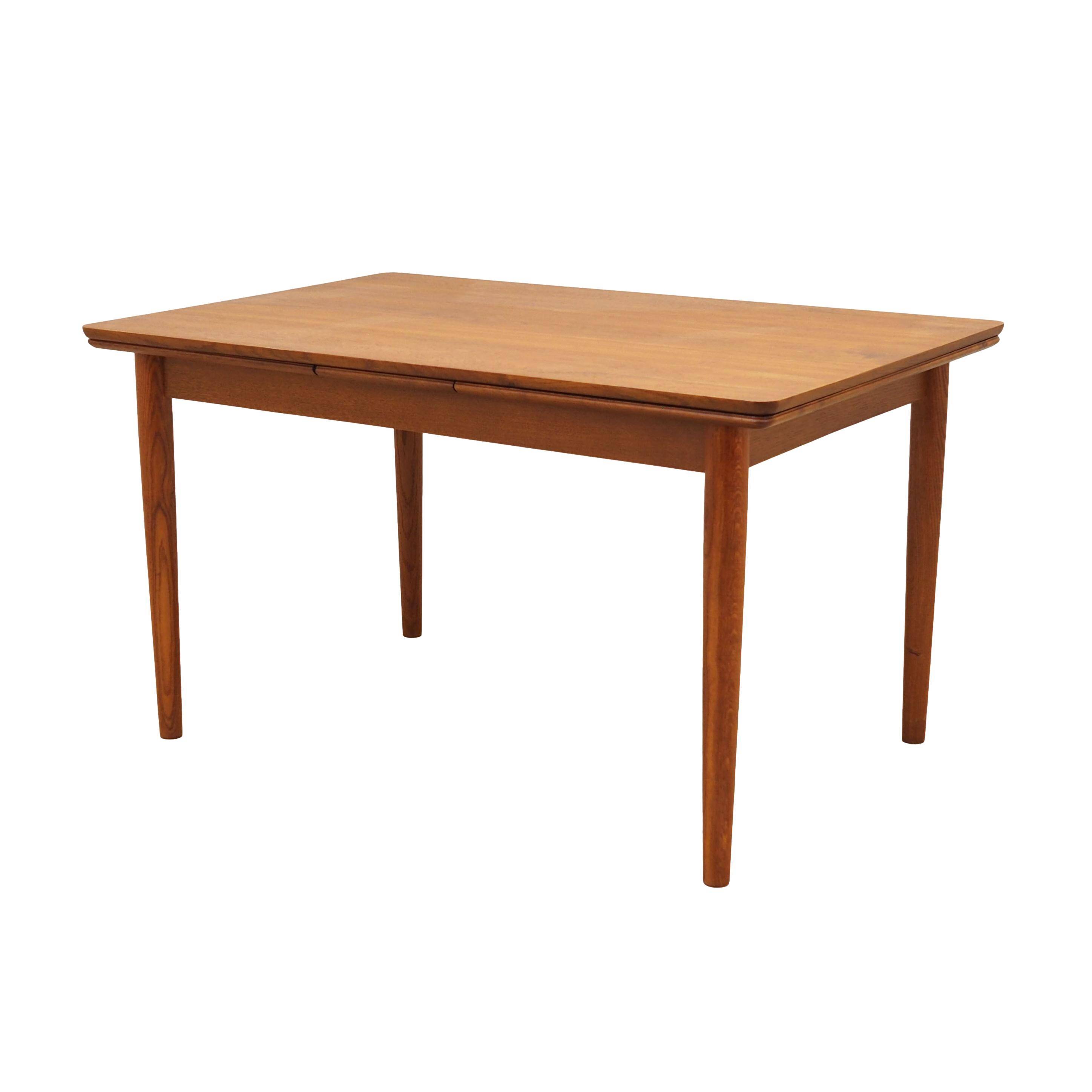 Oak table, Danish design, 1970s, production: Denmark