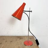 Vintage Red Table Lamp , 1970s