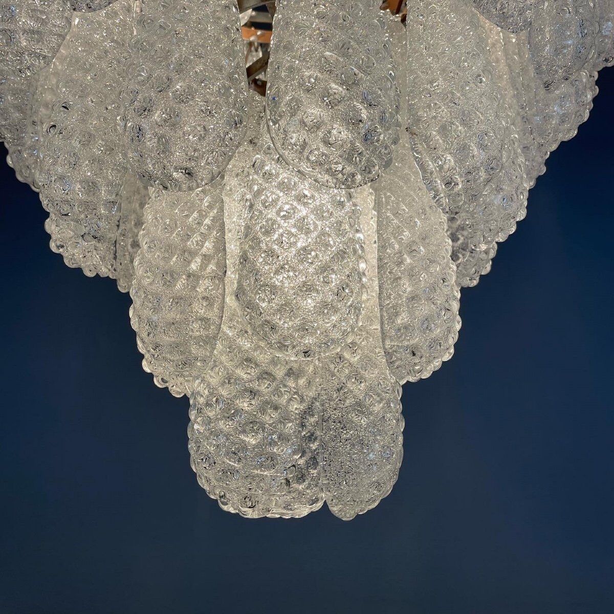 Venetian chandelier in Murano glass circa 1980