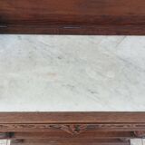 Renaissance style oak console