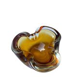 Murano ashtray from the 70s in blown glass