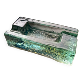 Art Deco glass ashtray