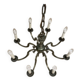 Bronze chandelier