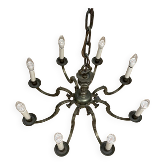 Bronze chandelier