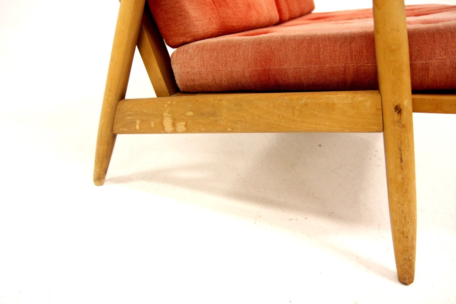 Scandinavian sofa, 2 seats, Sweden, 1950