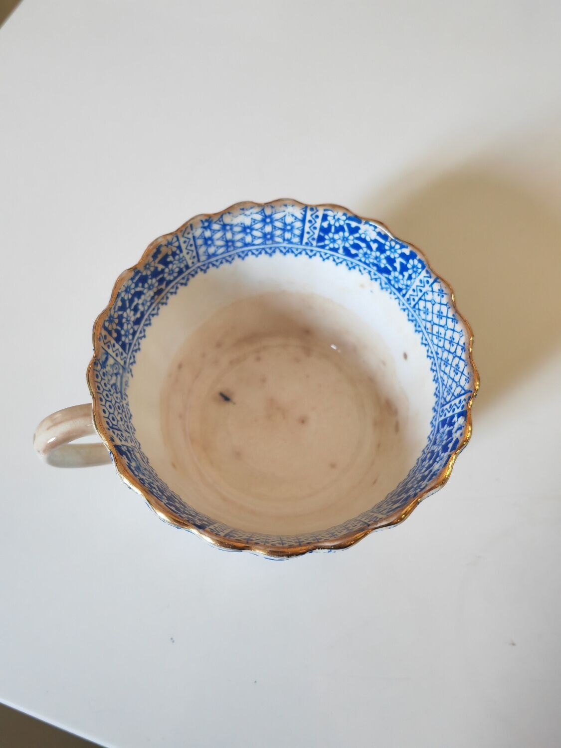 19th century chocolate or tea cup