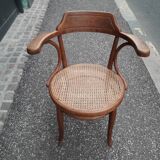 Canned Thonet armchair