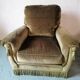 Paire de fauteuils en velours "Jean Roche "