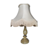 Bedside lamp in alabaster