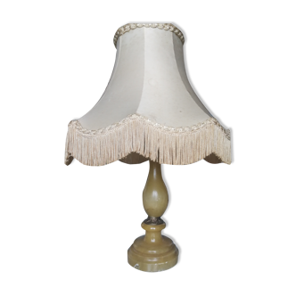Bedside lamp in alabaster