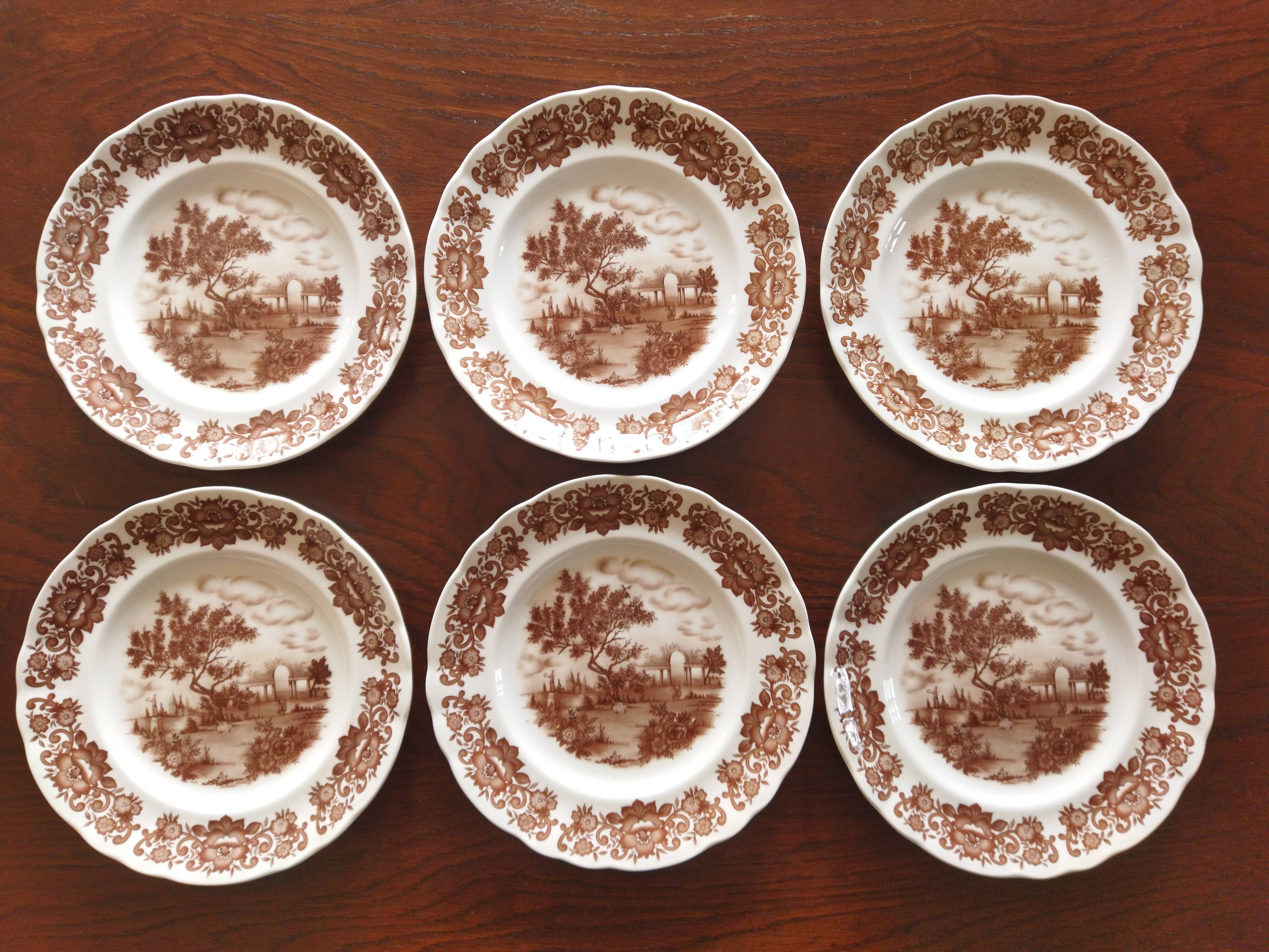 12 dessert plates Pontesa Spain