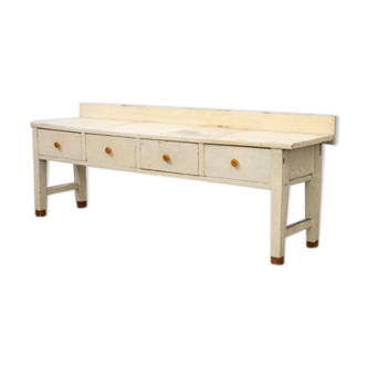 Vintage wooden bench