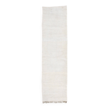 2x7 Muted Color Handmade Runner Rug, Hemp Runner, 68x200 Cm