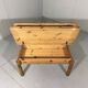Korup Design solid pine benches with storage space Denmark