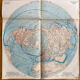 Old map Communications — Northern Hemisphere | Maritime routes & p