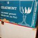 12 crystal water glasses Chaumont model
