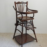 High modular baby chair in early 1900