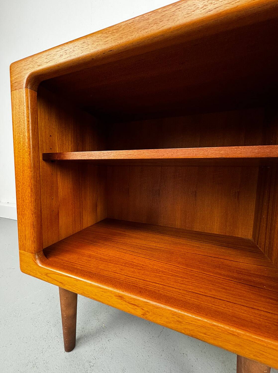 Set of 2 Danish Teak Nightstand by CFC Silkeborg, 1980s