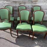Six Classic Chairs in Neo-Louis XV style