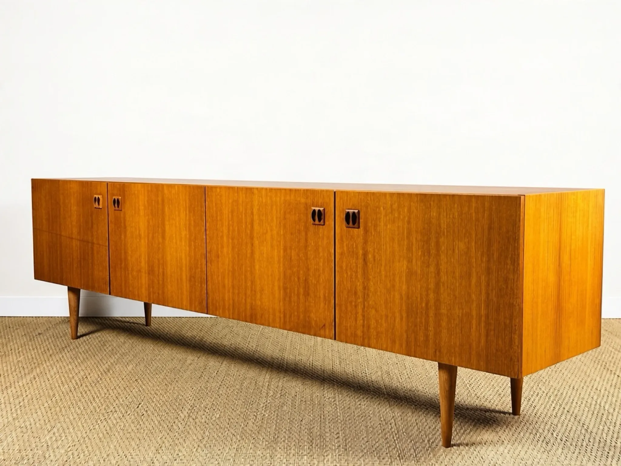 Enfilade scandinave en teck 1960