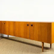 Enfilade scandinave en teck 1960