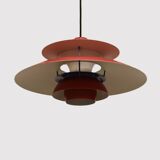 The genuine Danish item - PH5 pendant - original red colour - Louis Poulsen -