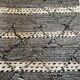Black and white Moroccan Kilim rug