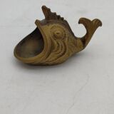 Cendrier poisson en laiton Walter Boss