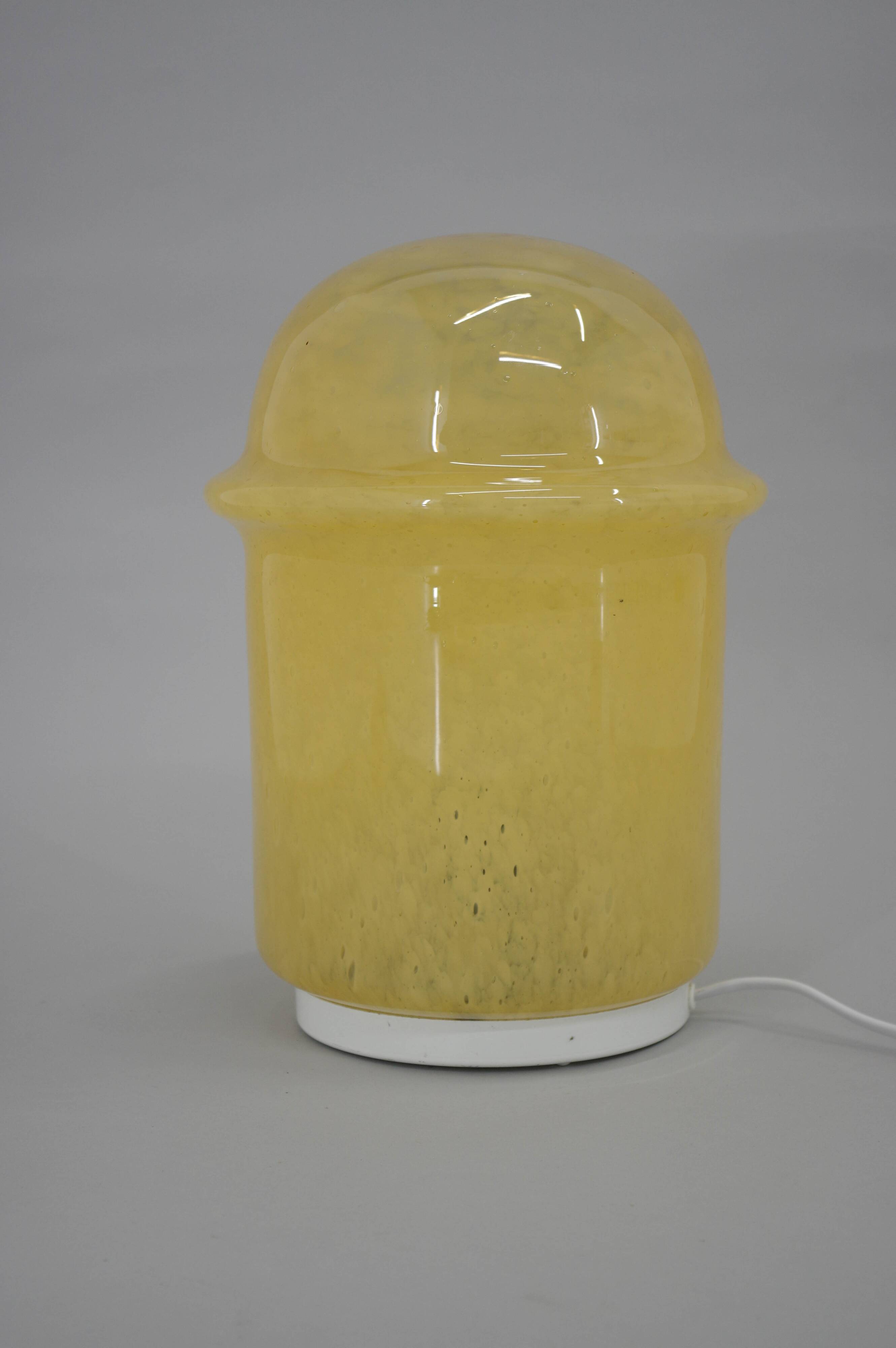 Bubble Glass Table or Floor Lamp, 1970s