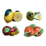 Ceramic fruit knife holder