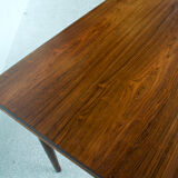 Scandinavian rosewood dining table 60's