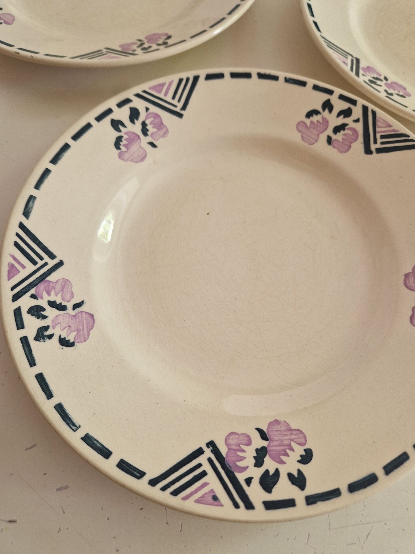 Set of 12 Dessert Plates Model Tunis