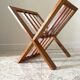 Vintage design geometric magazine rack