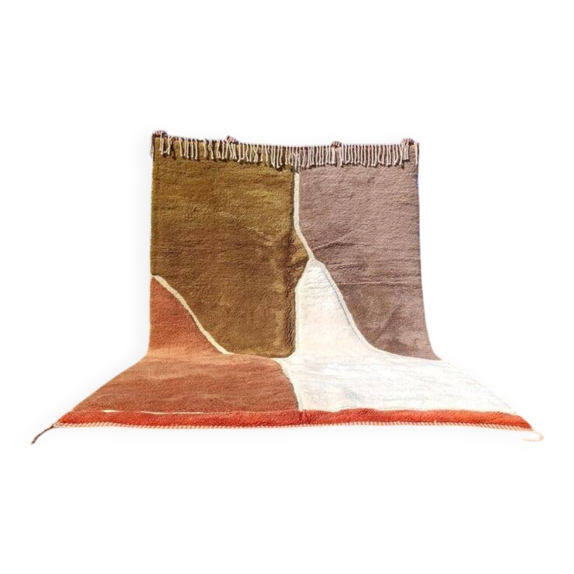 Moroccan Berber rug Mrirt 300 × 200 cm – thick wool, abstract pattern