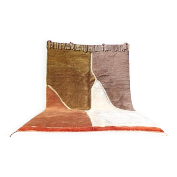 Moroccan Berber rug Mrirt 300 × 200 cm – thick wool, abstract pattern