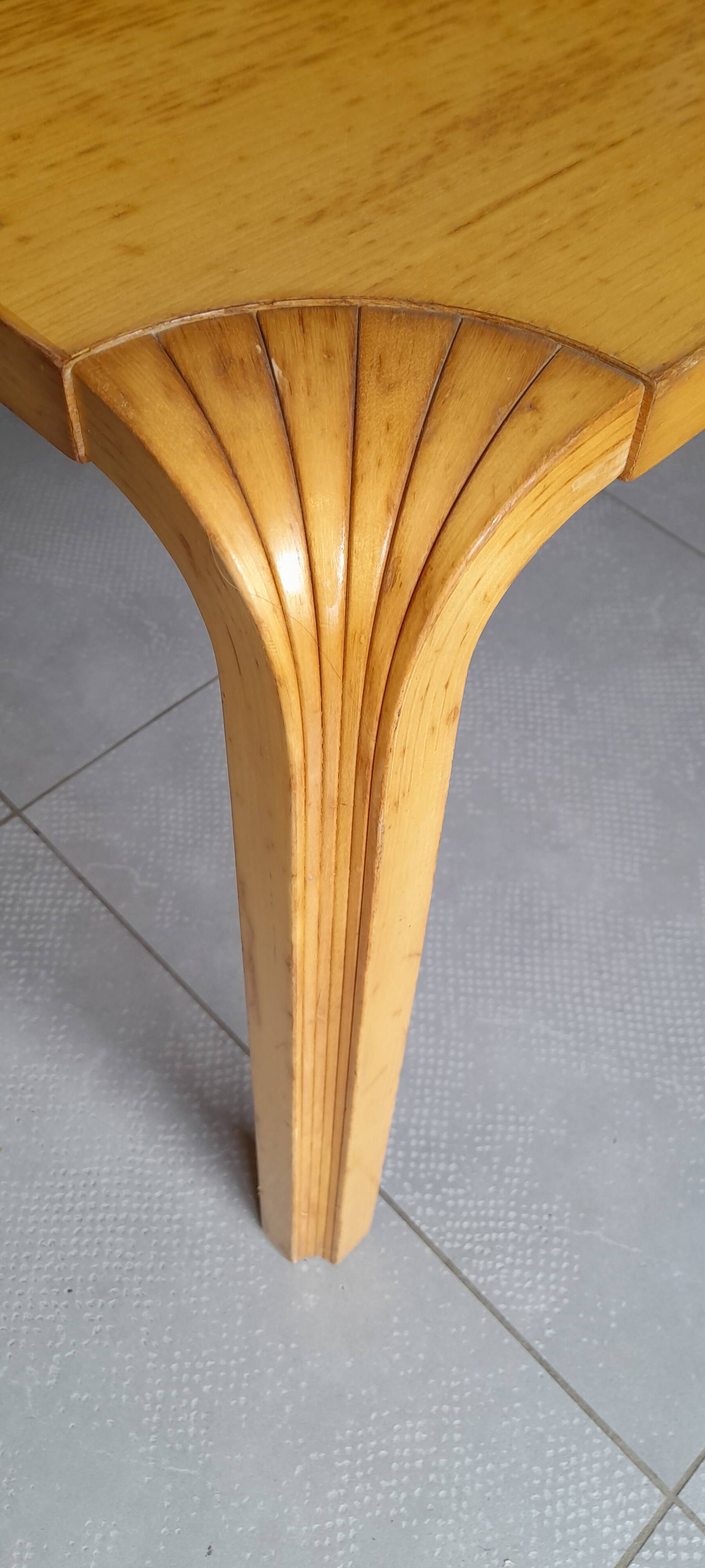 Vintage Alvar Aalto table Edition Artek