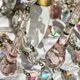 Magnificent Cascade Chandelier in Brass & Crystal Glass 1970s Vintage