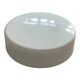 Large wall lamp with white opaline glass, vintage ceiling light, 26 cm.