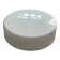 Large wall lamp with white opaline glass, vintage ceiling light, 26 cm.