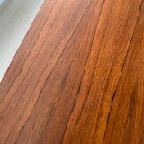 Scandinavian table in teak and rosewood vintage 60s