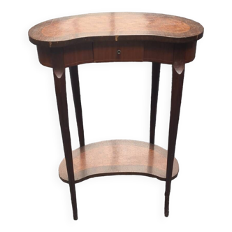 Table rognon d'appoint en bois